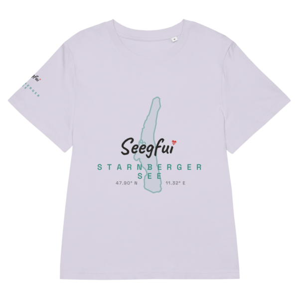 Starnberger See – Koordinaten vom Glück – Damen (tailliert) Organic T-Shirt