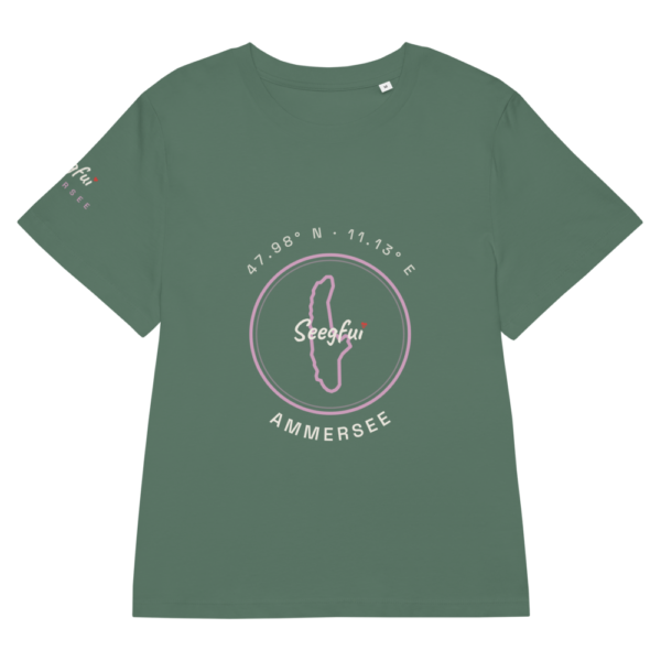 Ammersee – Seezeichen – Damen (tailliert) Organic T-Shirt