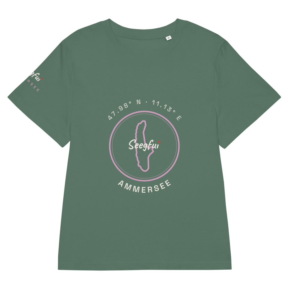 Ammersee – Seezeichen – Damen (tailliert) Organic T-Shirt