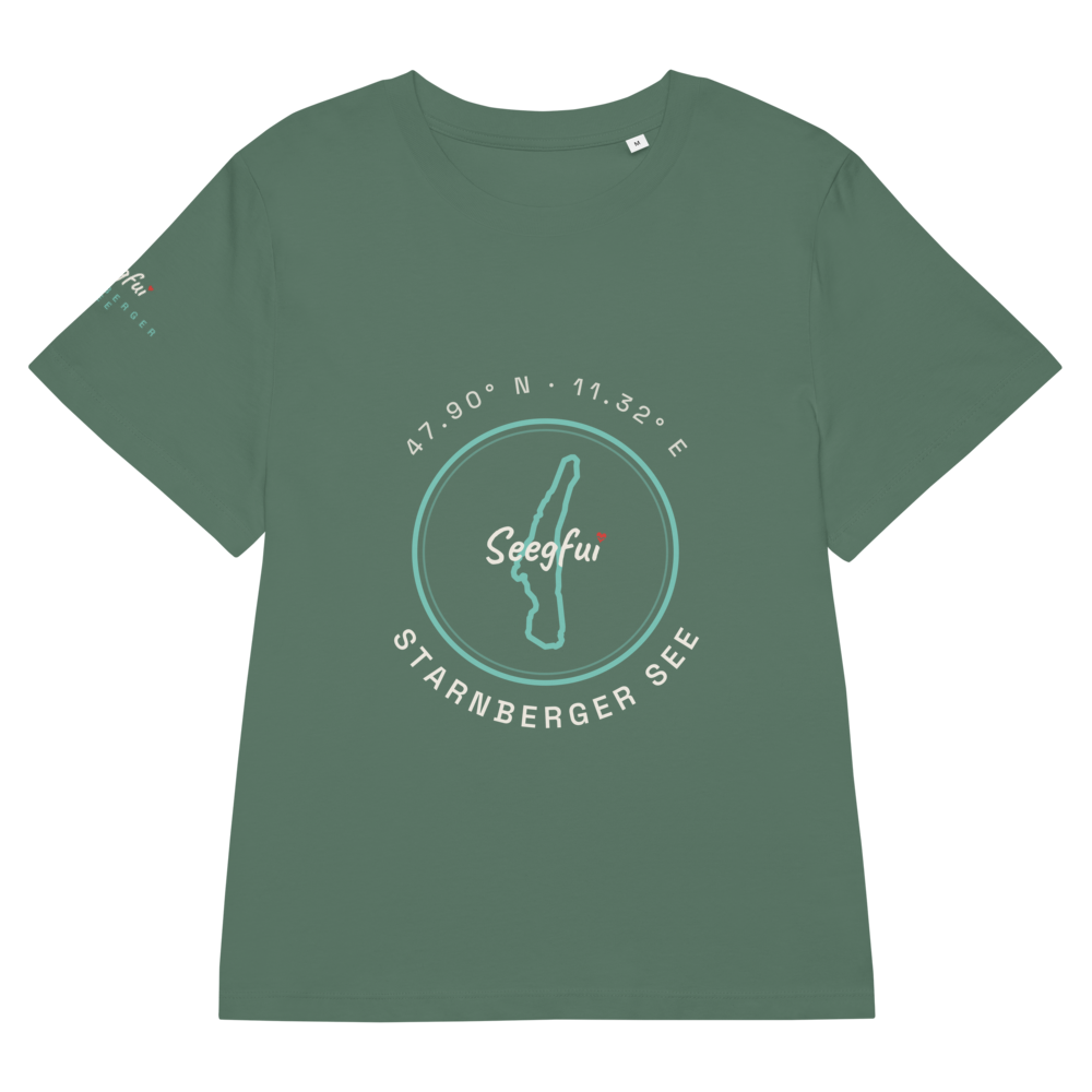 Starnberger See – Seezeichen – Damen (tailliert) Organic T-Shirt