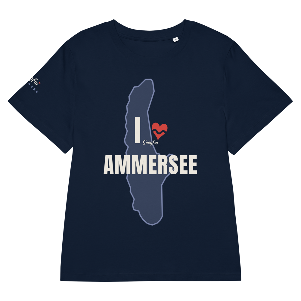 Love Ammersee – Damen (tailliert) Organic T-Shirt – Seegfui