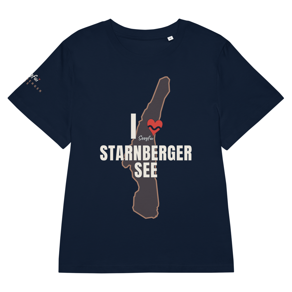 Love Starnberger See – Damen (tailliert) Organic T-Shirt