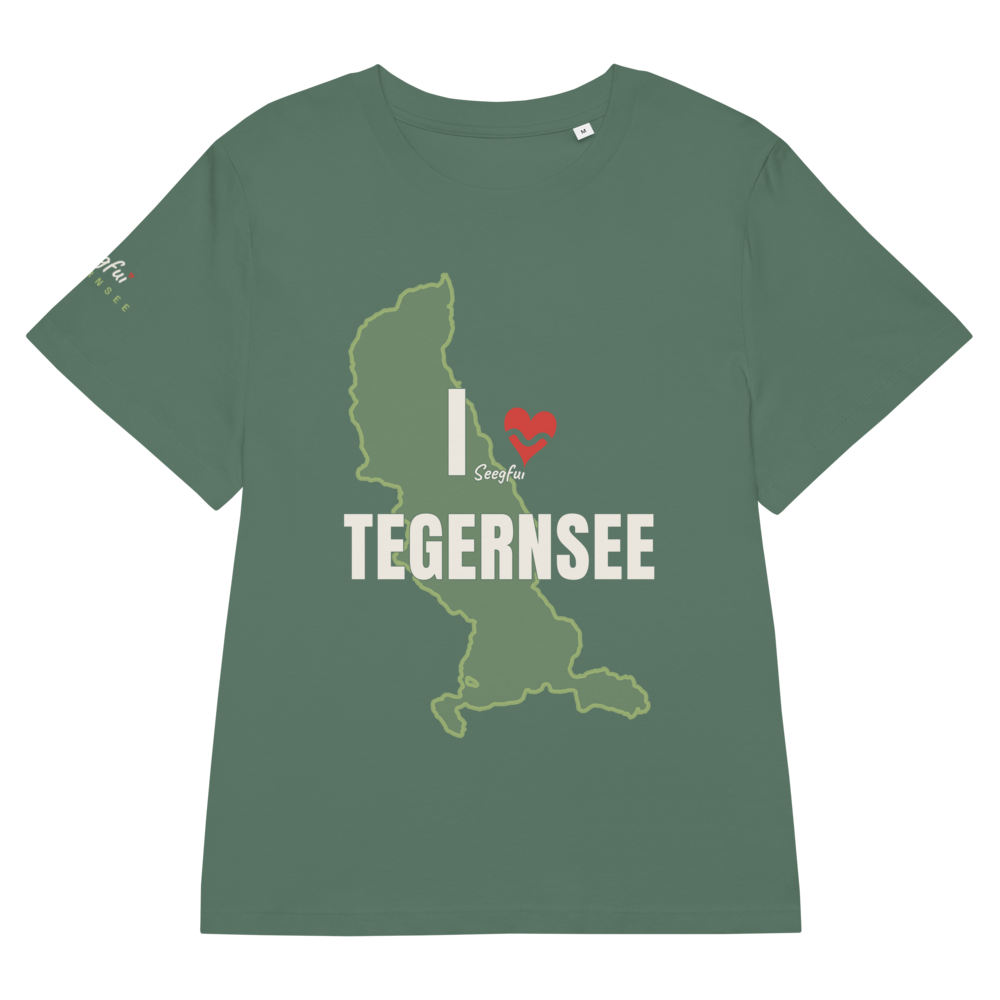 Love Tegernsee – Damen (tailliert) Organic T-Shirt