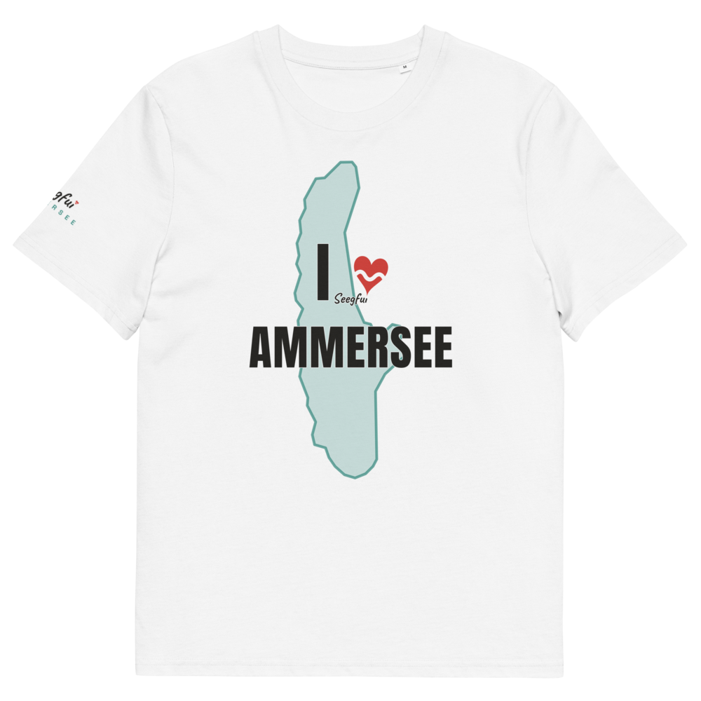 Love Ammersee – Unisex Organic T-Shirt – Seegfui