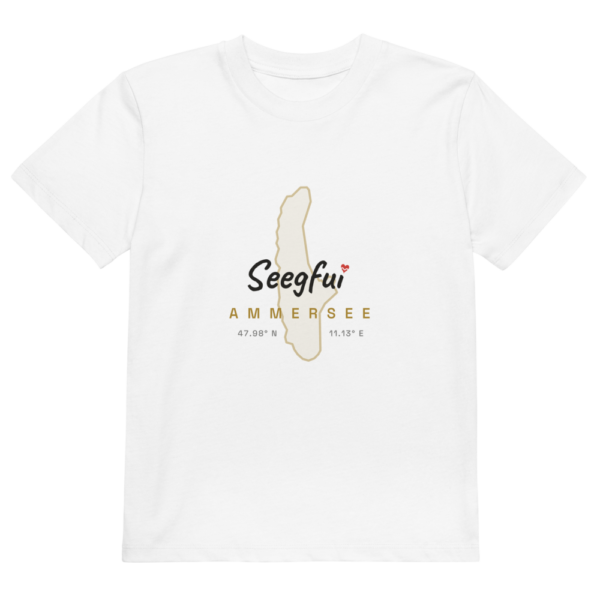 Ammersee – Koordinaten vom Glück – Kinder Organic T-Shirt
