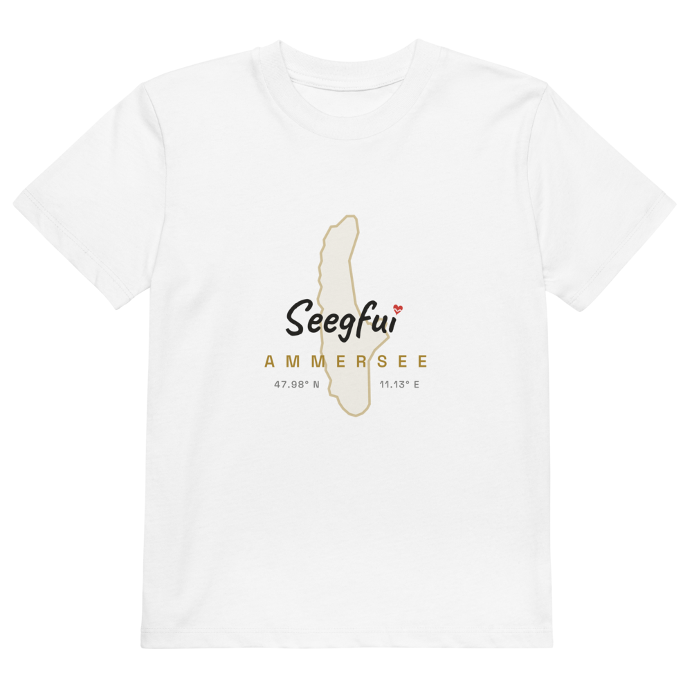 Ammersee – Koordinaten vom Glück – Kinder Organic T-Shirt