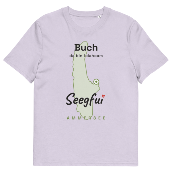 Buch – da bin i dahoam (Ammersee) – Unisex Organic T-Shirt