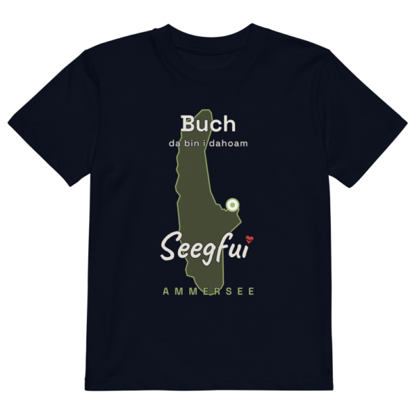 Buch – da bin i dahoam (Ammersee) – Kinder Organic T-Shirt