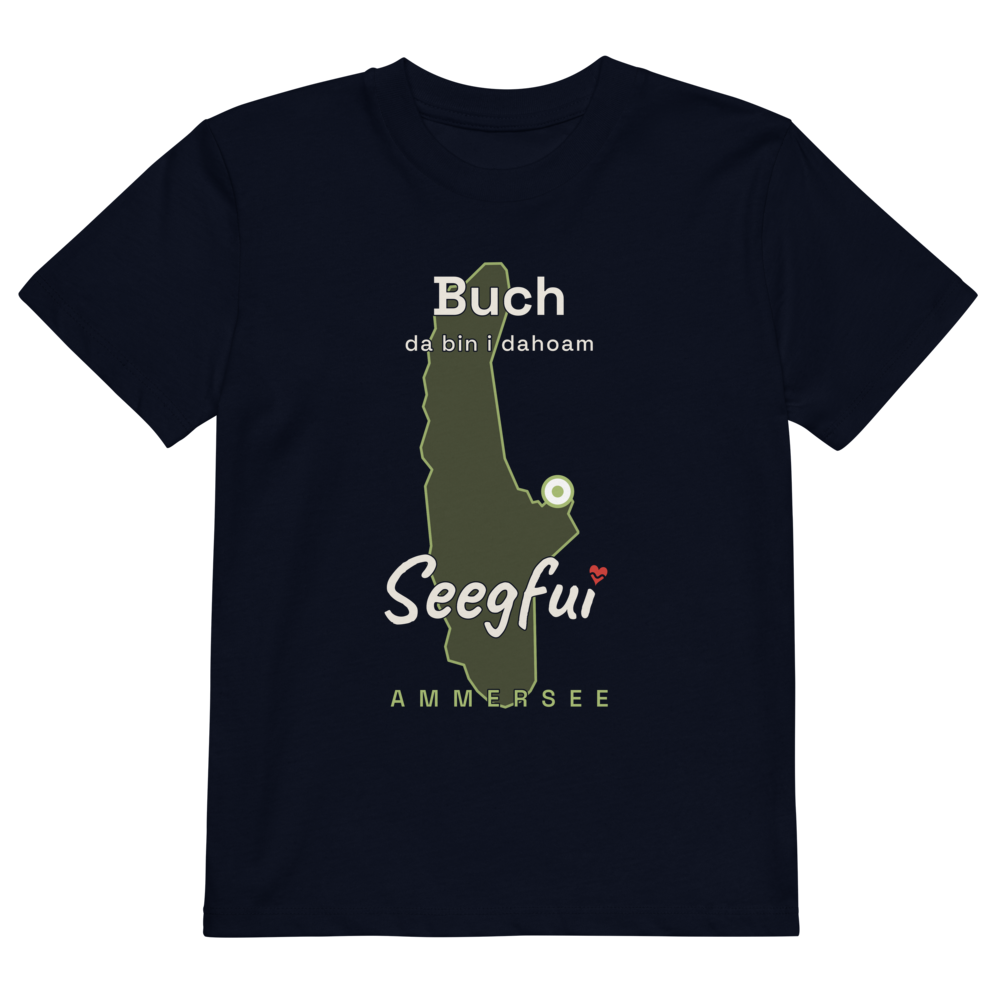 Buch – da bin i dahoam (Ammersee) – Kinder Organic T-Shirt