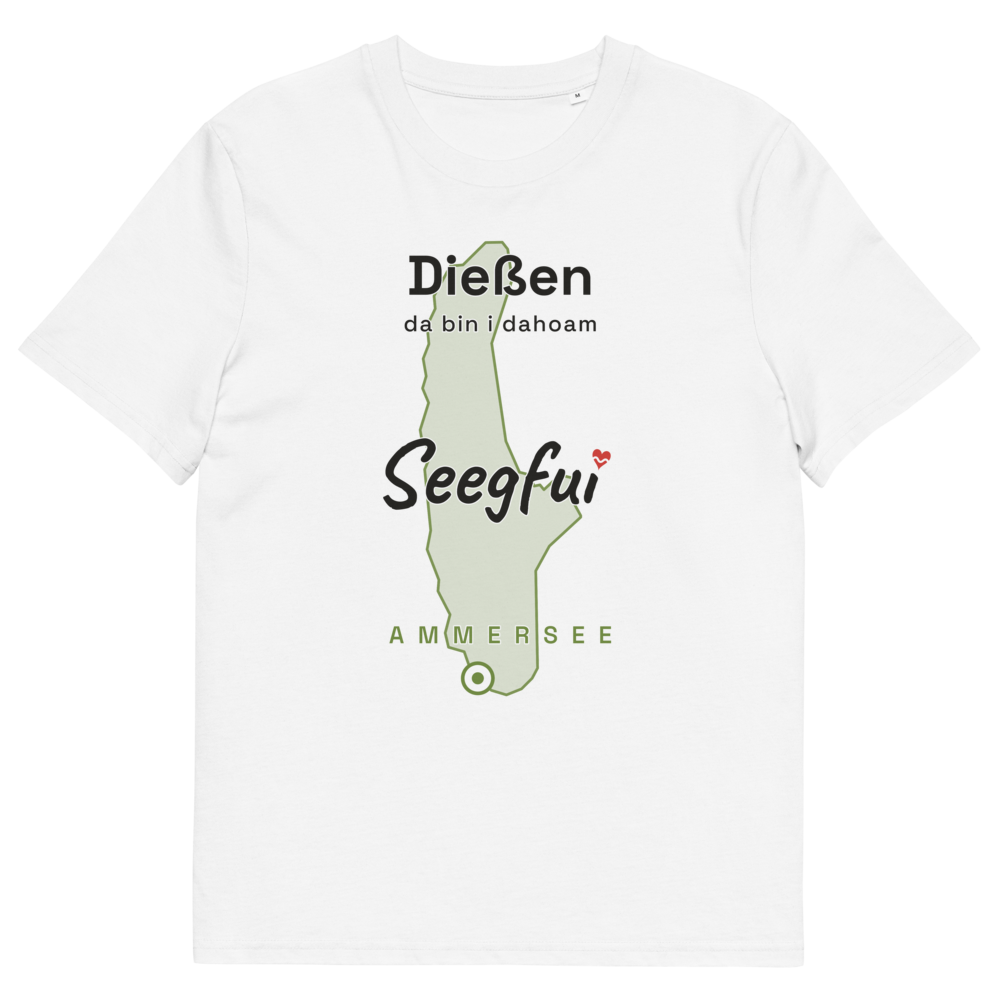 Dießen – da bin i dahoam (Ammersee) – Unisex Organic T-Shirt