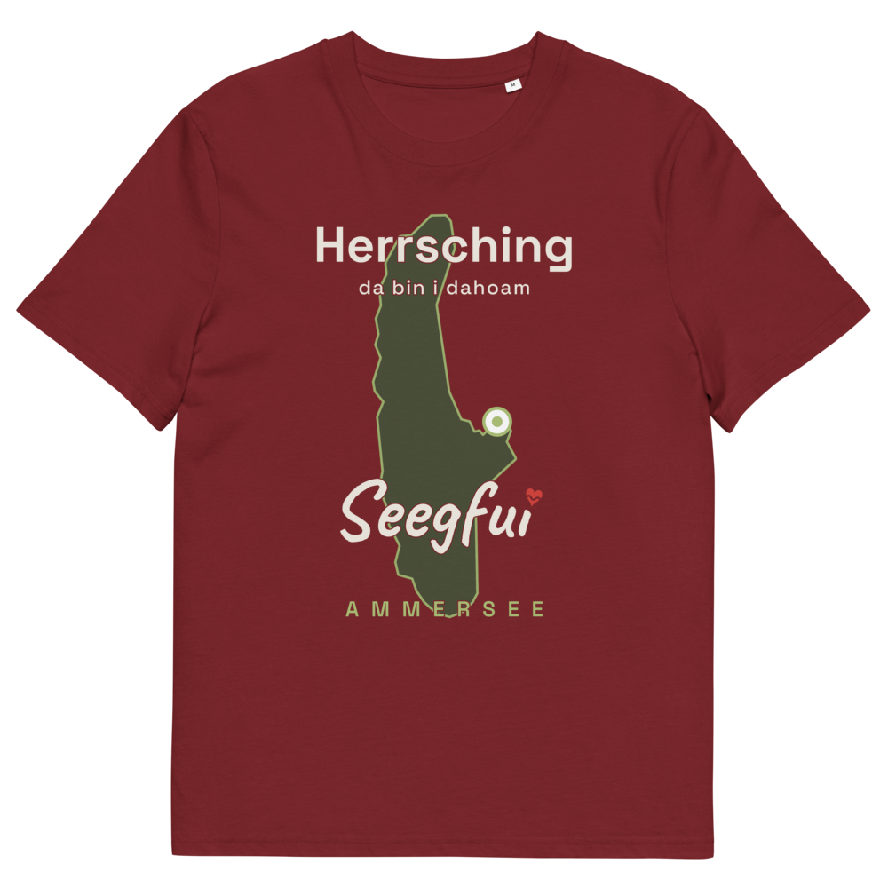 Herrsching – da bin i dahoam (Ammersee) – Unisex Organic T-Shirt