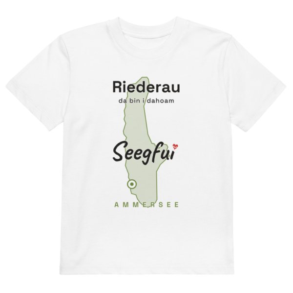 Riederau – da bin i dahoam (Ammersee) – Kinder Organic T-Shirt