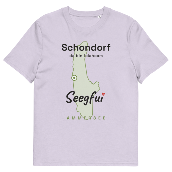 Schondorf – da bin i dahoam (Ammersee) – Unisex Organic T-Shirt