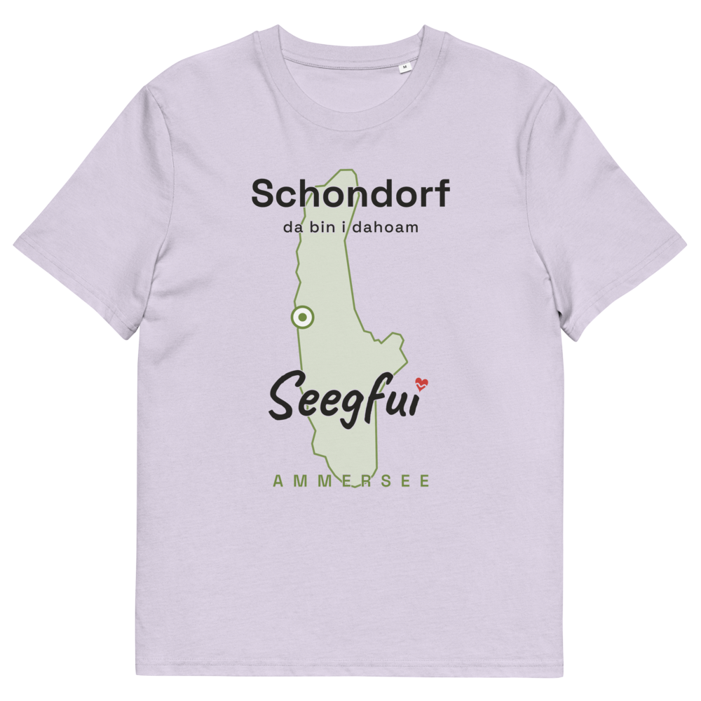 Schondorf – da bin i dahoam (Ammersee) – Unisex Organic T-Shirt