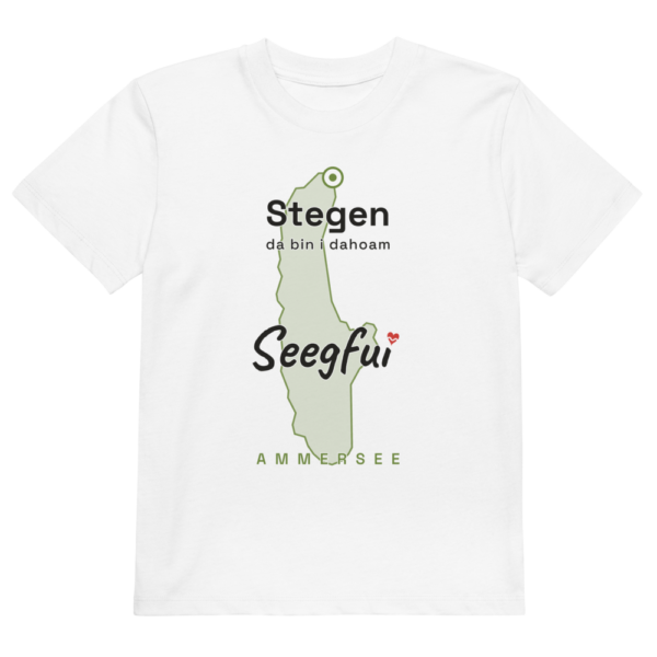 Stegen – da bin i dahoam (Ammersee) – Kinder Organic T-Shirt