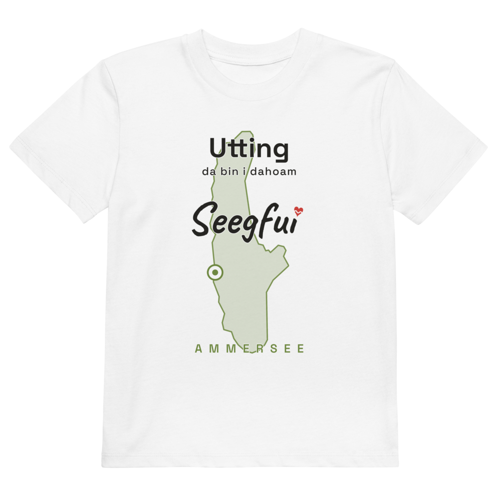 Utting – da bin i dahoam (Ammersee) – Kinder Organic T-Shirt