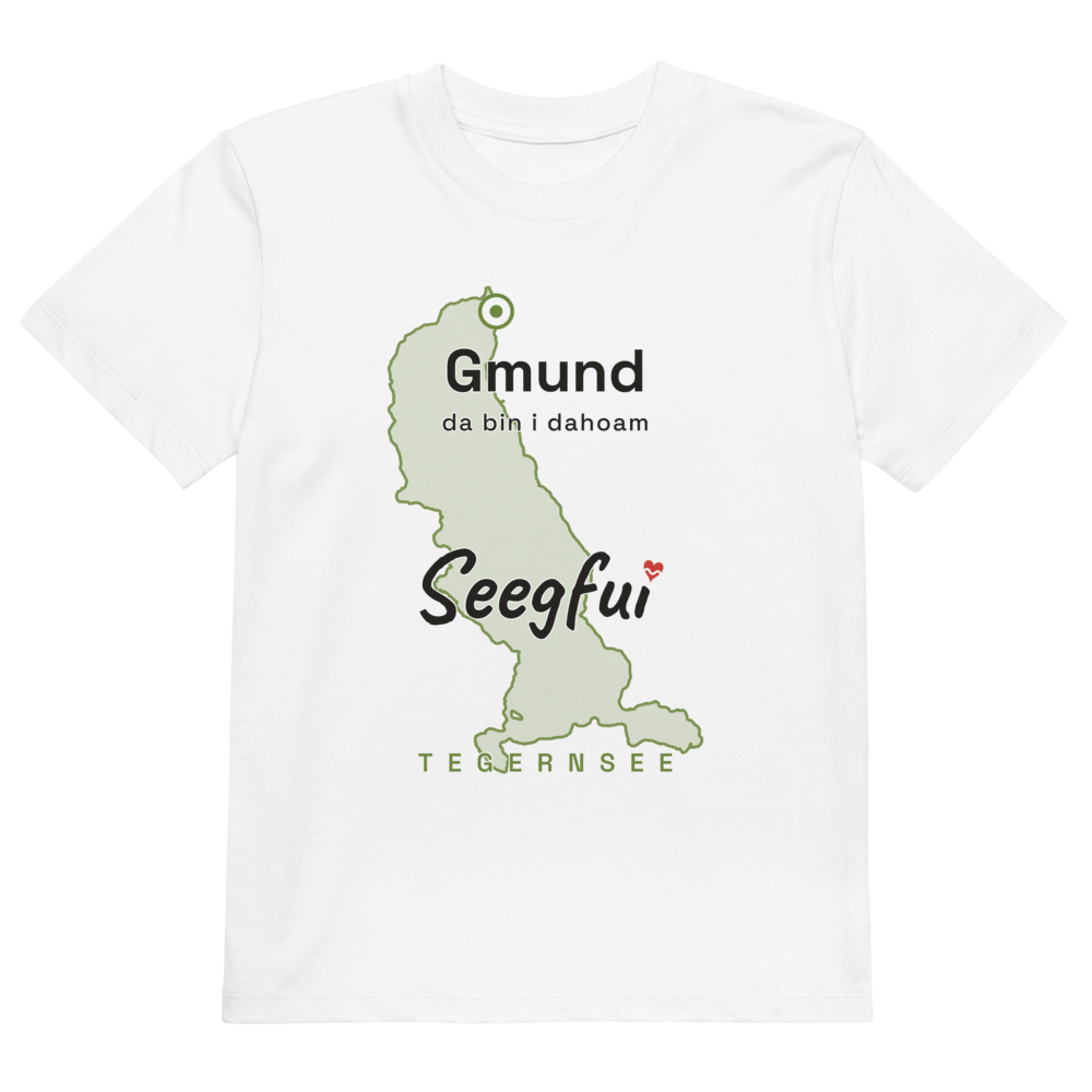 Gmund – da bin i dahoam (Tegernsee) – Kinder Organic T-Shirt