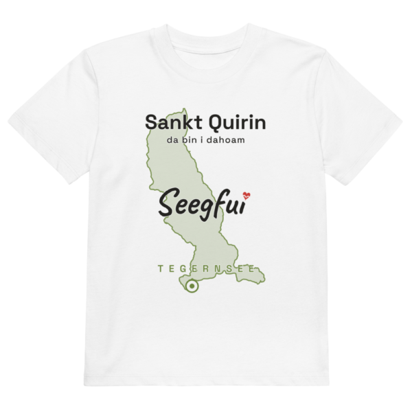 Sankt Quirin – da bin i dahoam (Tegernsee) – Kinder Organic T-Shirt