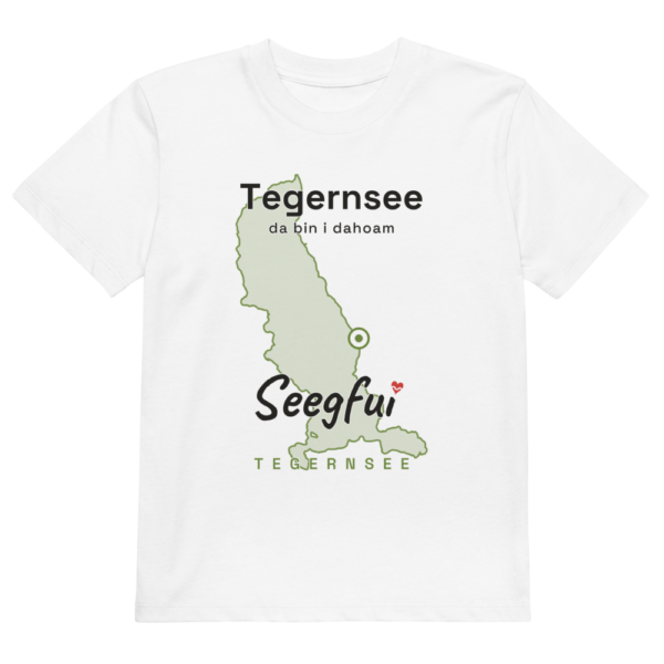 Tegernsee – da bin i dahoam (Tegernsee) – Kinder Organic T-Shirt