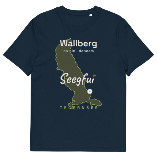 Wallberg – da bin i dahoam (Tegernsee) – Unisex Organic T-Shirt