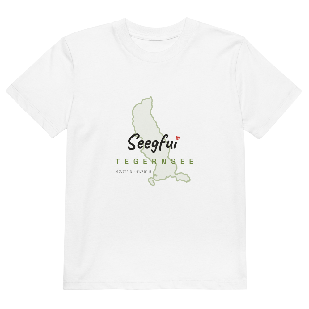 Tegernsee – Koordinaten vom Glück – Kinder Organic T-Shirt