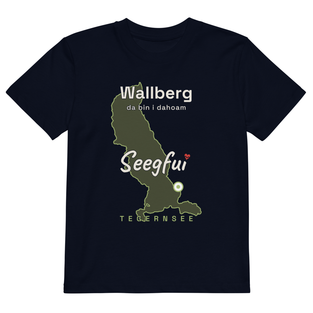 Wallberg – da bin i dahoam (Tegernsee) – Kinder Organic T-Shirt