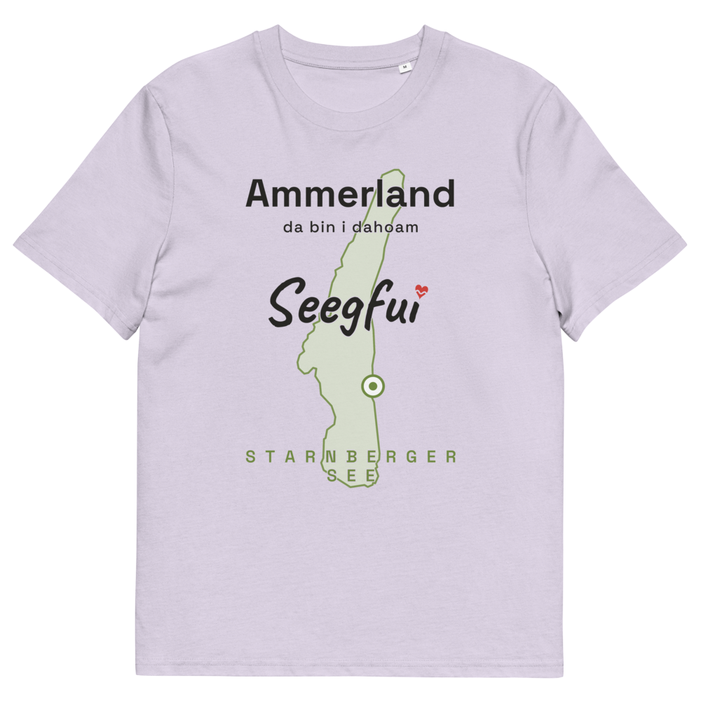 Ammerland – da bin i dahoam (Starnberger See) – Unisex Organic T-Shirt