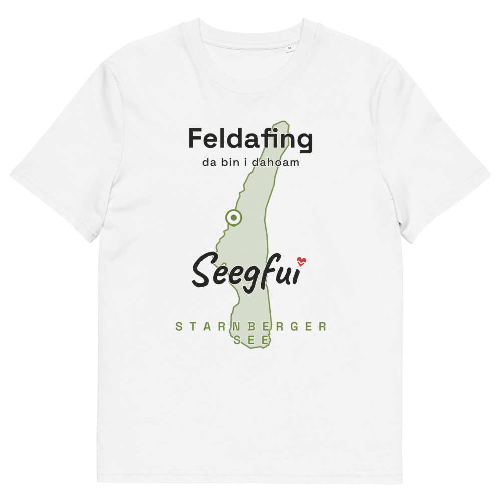 Feldafing – da bin i dahoam (Starnberger See) – Unisex Organic T-Shirt