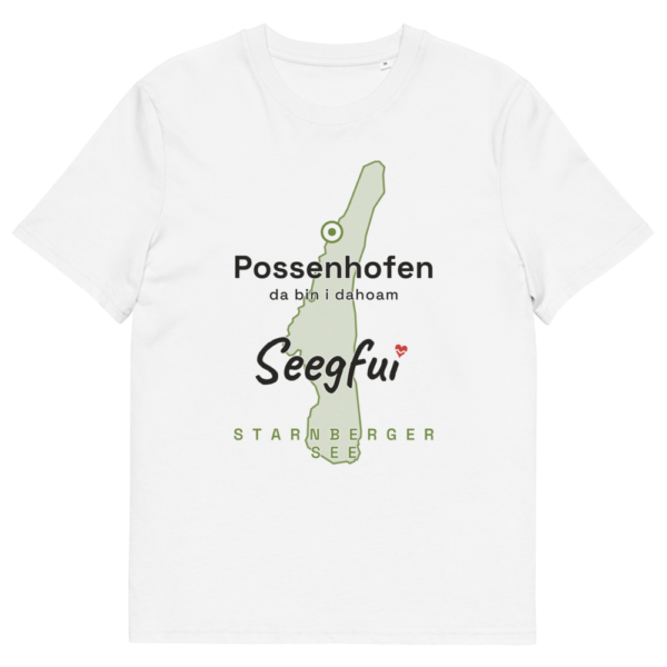 Possenhofen – da bin i dahoam (Starnberger See) – Unisex Organic T-Shirt