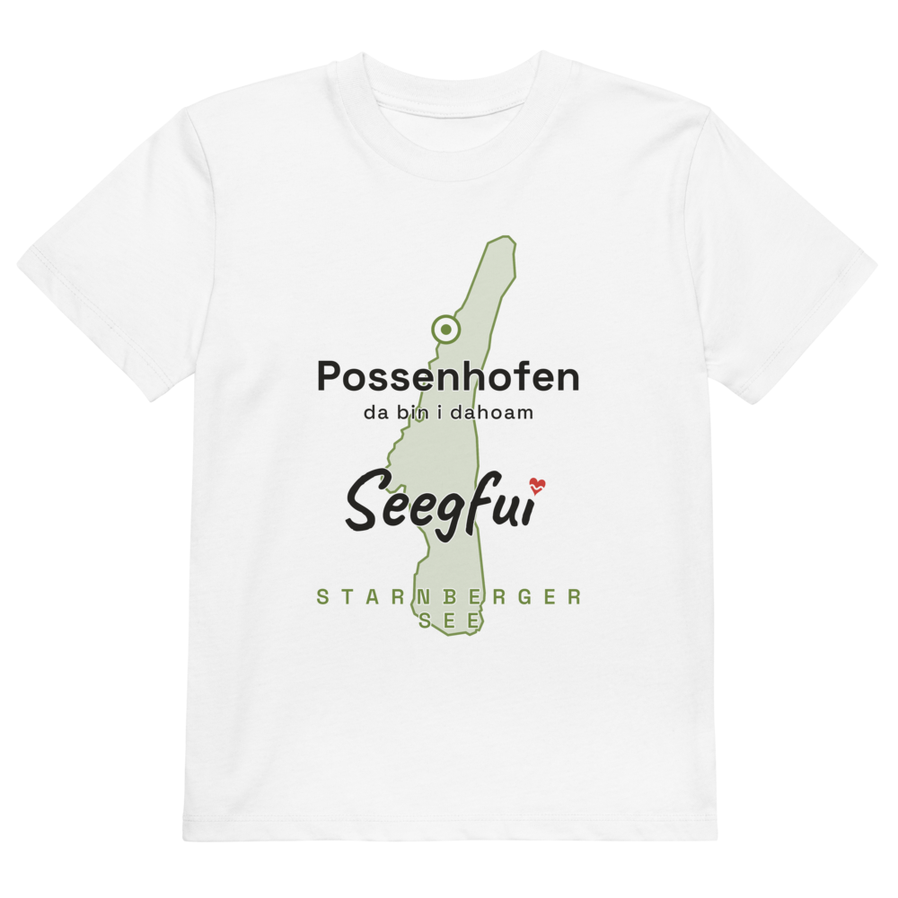 Possenhofen – da bin i dahoam (Starnberger See) – Kinder Organic T-Shirt