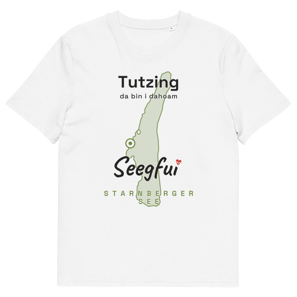 Tutzing – da bin i dahoam (Starnberger See) – Unisex Organic T-Shirt