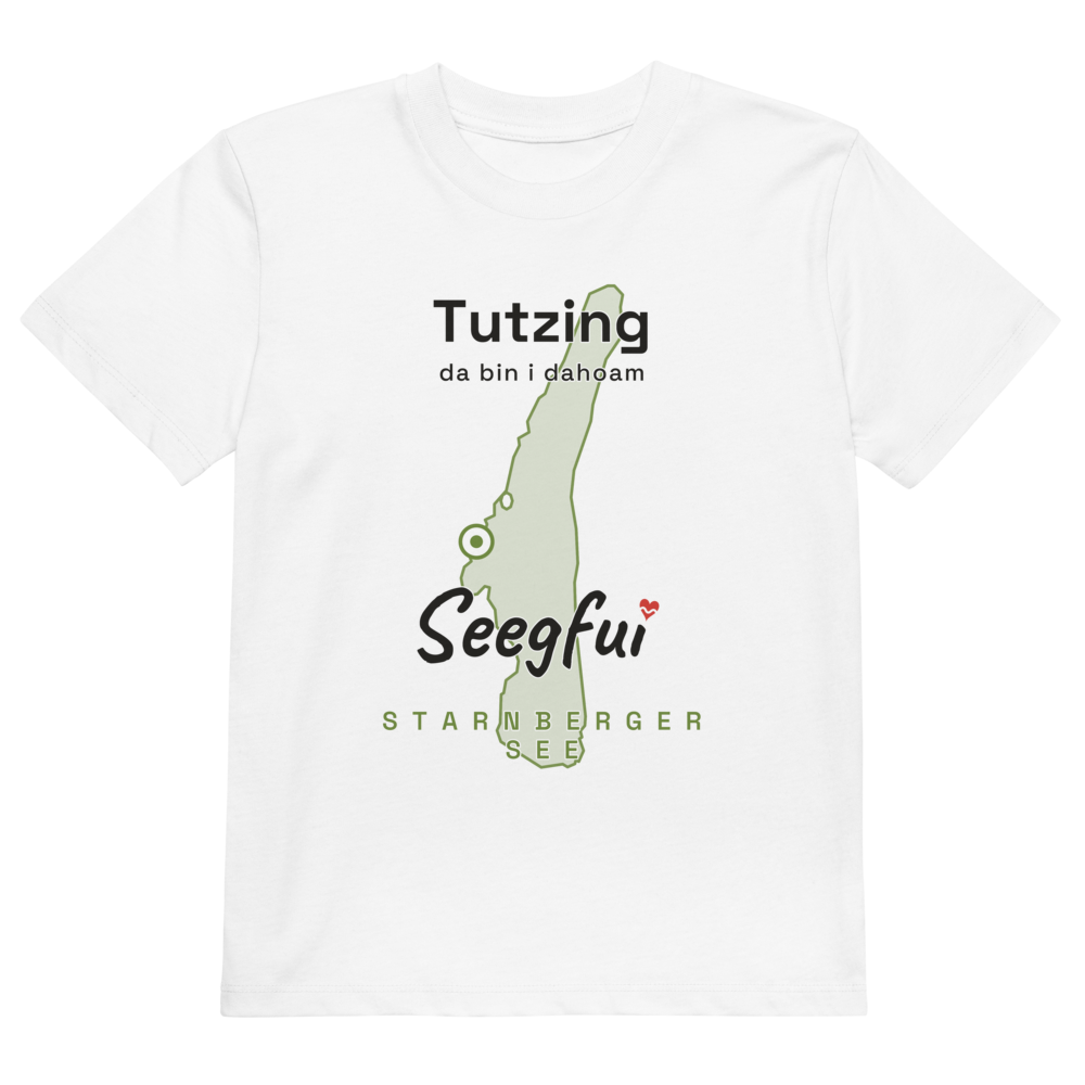 Tutzing – da bin i dahoam (Starnberger See) – Kinder Organic T-Shirt